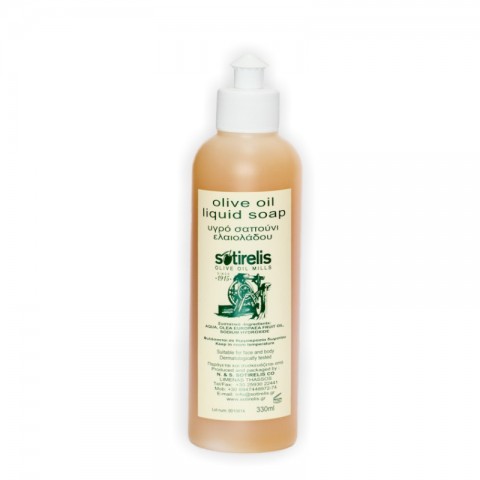 Sapun lichid natural din ulei de masline - 330 ml
